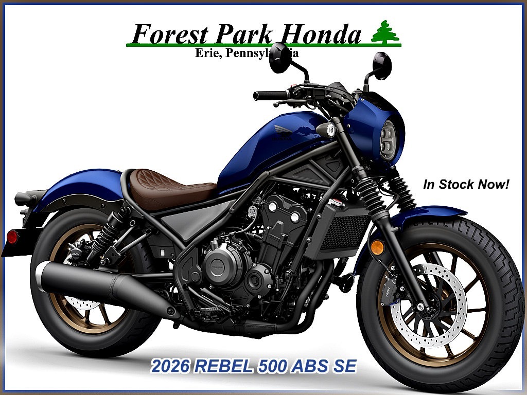 2026 Honda Rebel 500 ABS SE 500 ABS SE in Erie, PA