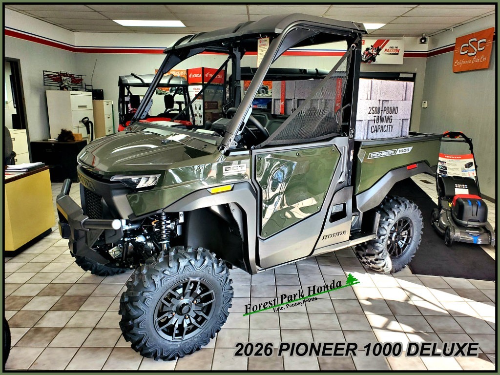 2026 Honda Pioneer 1000 Deluxe UTV/Utility ATV