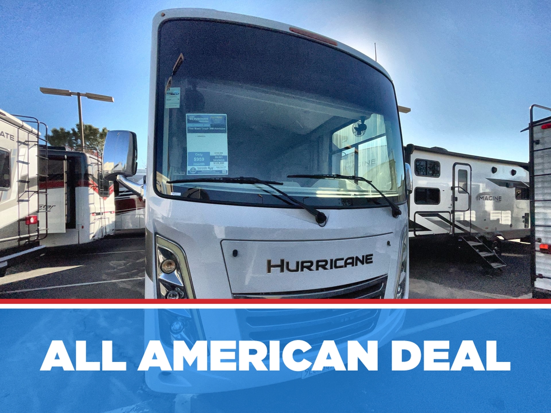 2024 Thor Motor Coach Hurricane 29M in san marcos CA