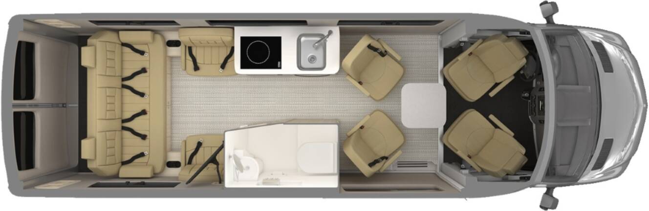 A photo of this 2026 Airstream Interstate 24GL Tommy Bahama