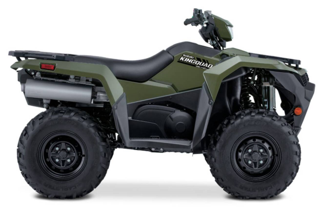 A photo of this 2026 Suzuki KingQuad 750AXi Power Steering