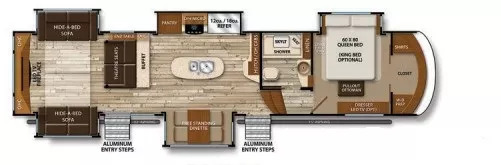 2017 Grand Design Solitude 375RES in cleburne TX