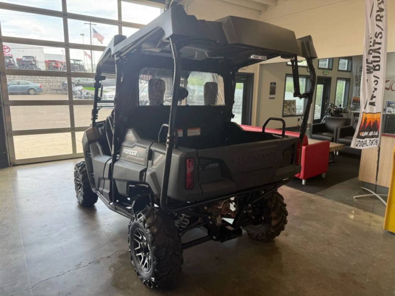 A photo of this 2021 Honda Pioneer 700-4