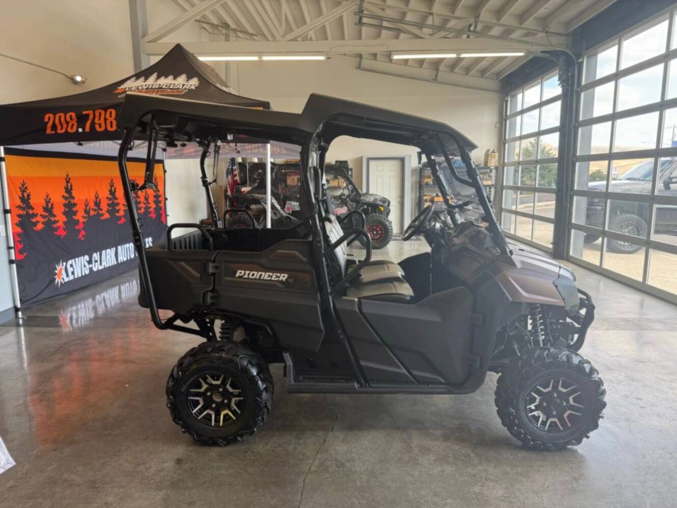 A photo of this 2021 Honda Pioneer 700-4