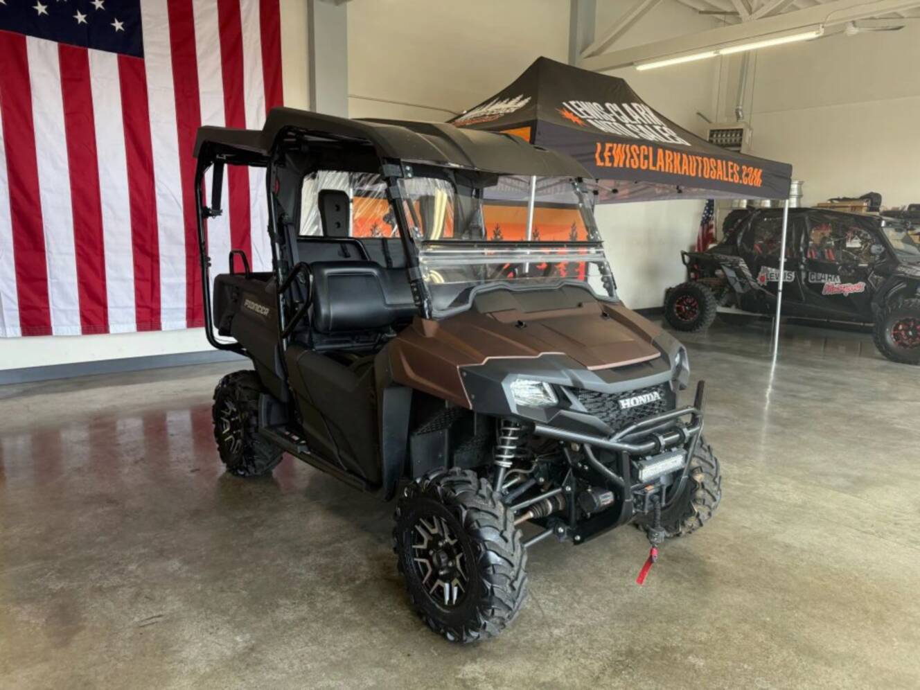 A photo of this 2021 Honda Pioneer 700-4