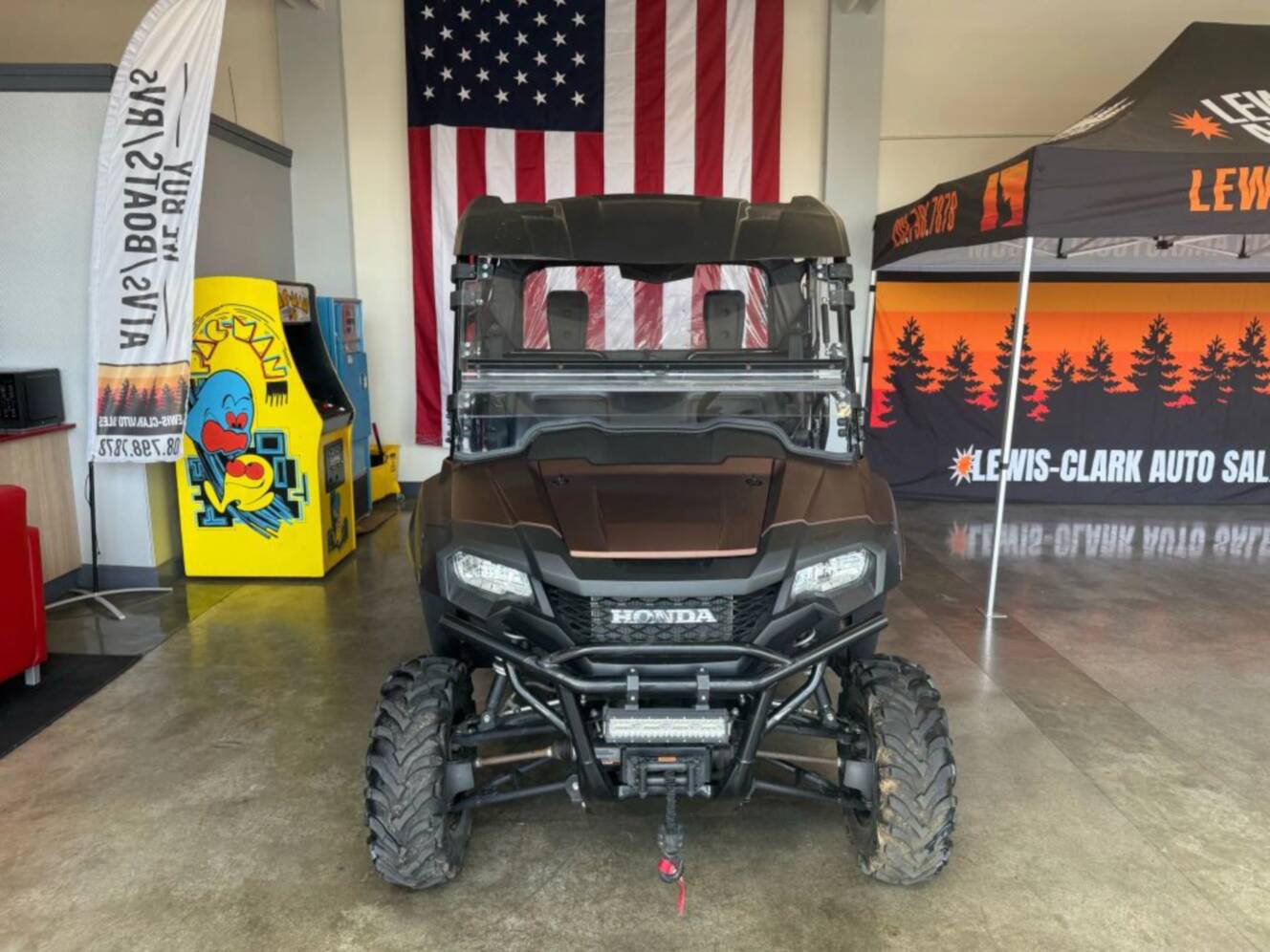 A photo of this 2021 Honda Pioneer 700-4
