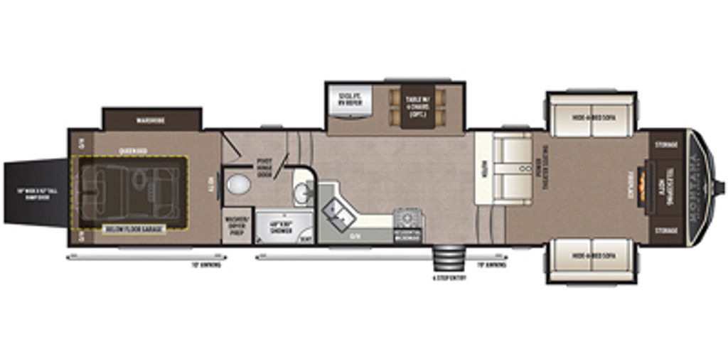 A photo of this 2019 Keystone Montana High Country 380TH