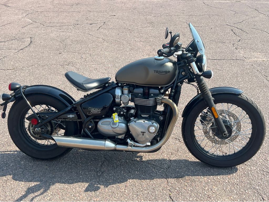 2018 Triumph Bonneville Bobber BASE in Madison, SD