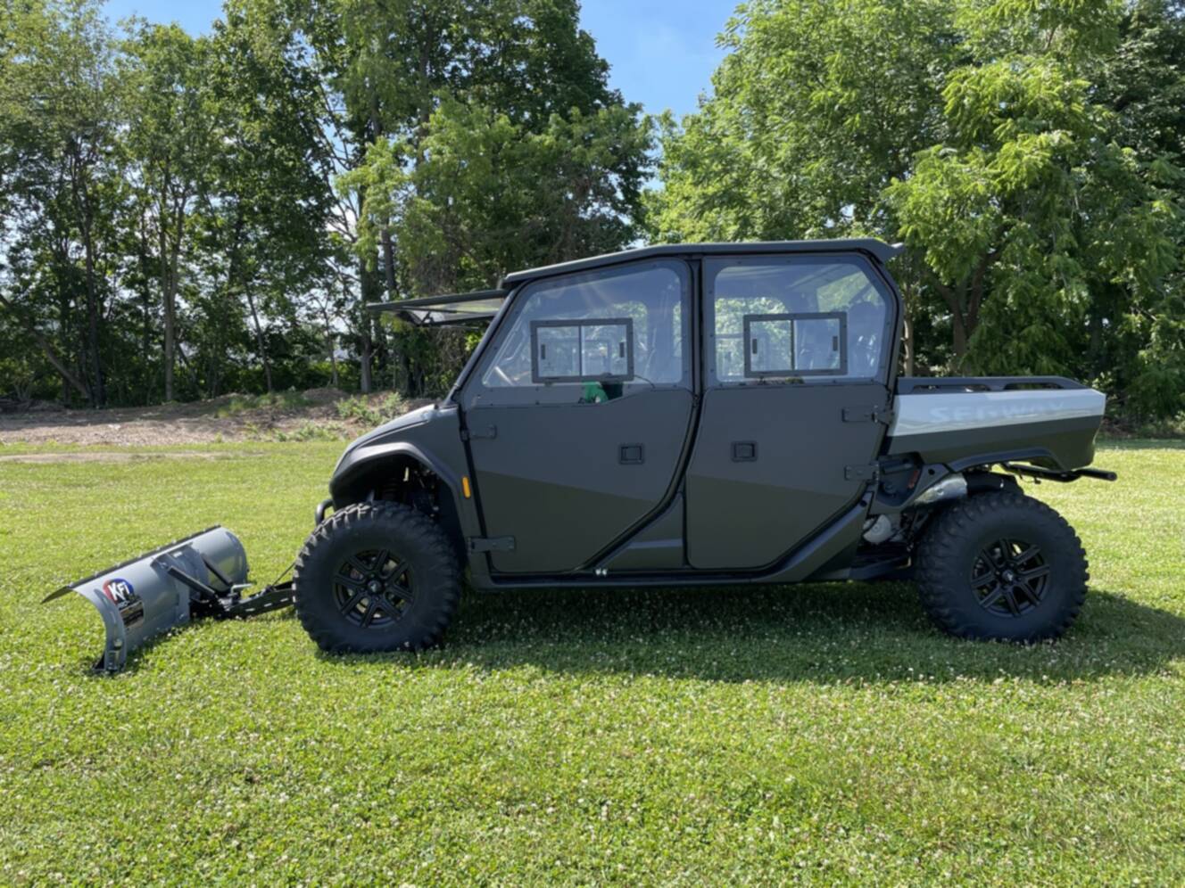 A photo of this 2025 Segway Powersports UT10 Crew P w/ Snow Plow and Accessories P