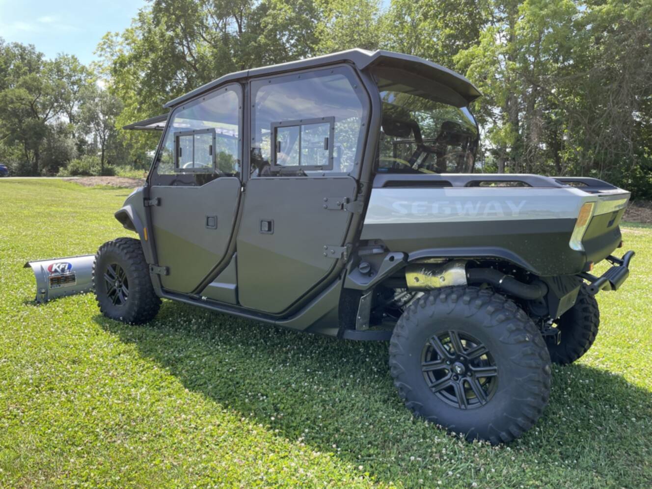 A photo of this 2025 Segway Powersports UT10 Crew P w/ Snow Plow and Accessories P