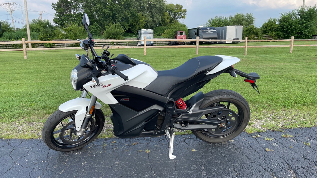 2018 Zero Motorcycles SR ZF - WHITE ZF12.5 in Marengo, IL
