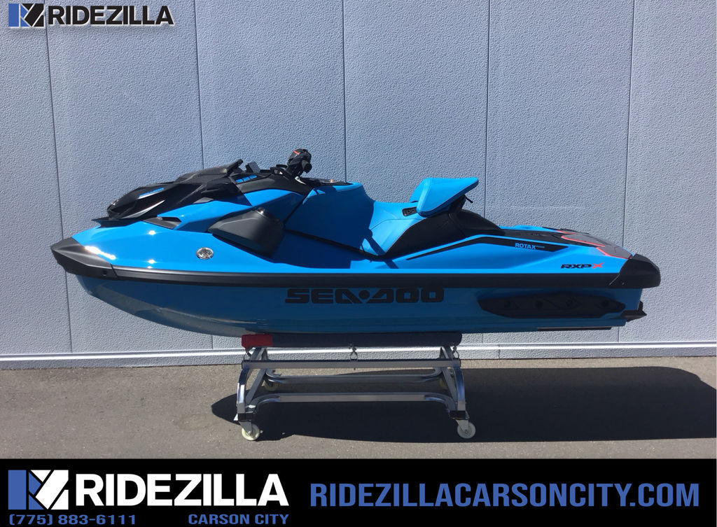 2026 Sea-Doo RXP-X 325 Tech, BRP Premium A, iBR Gulfstream Blue P X 325 in Carson City, NV