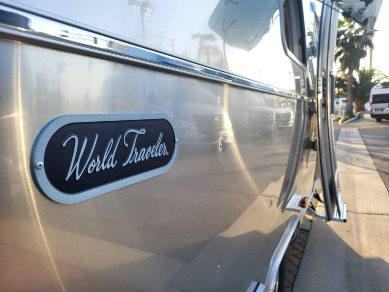 A photo of this 2026 Airstream World Traveler 22RB