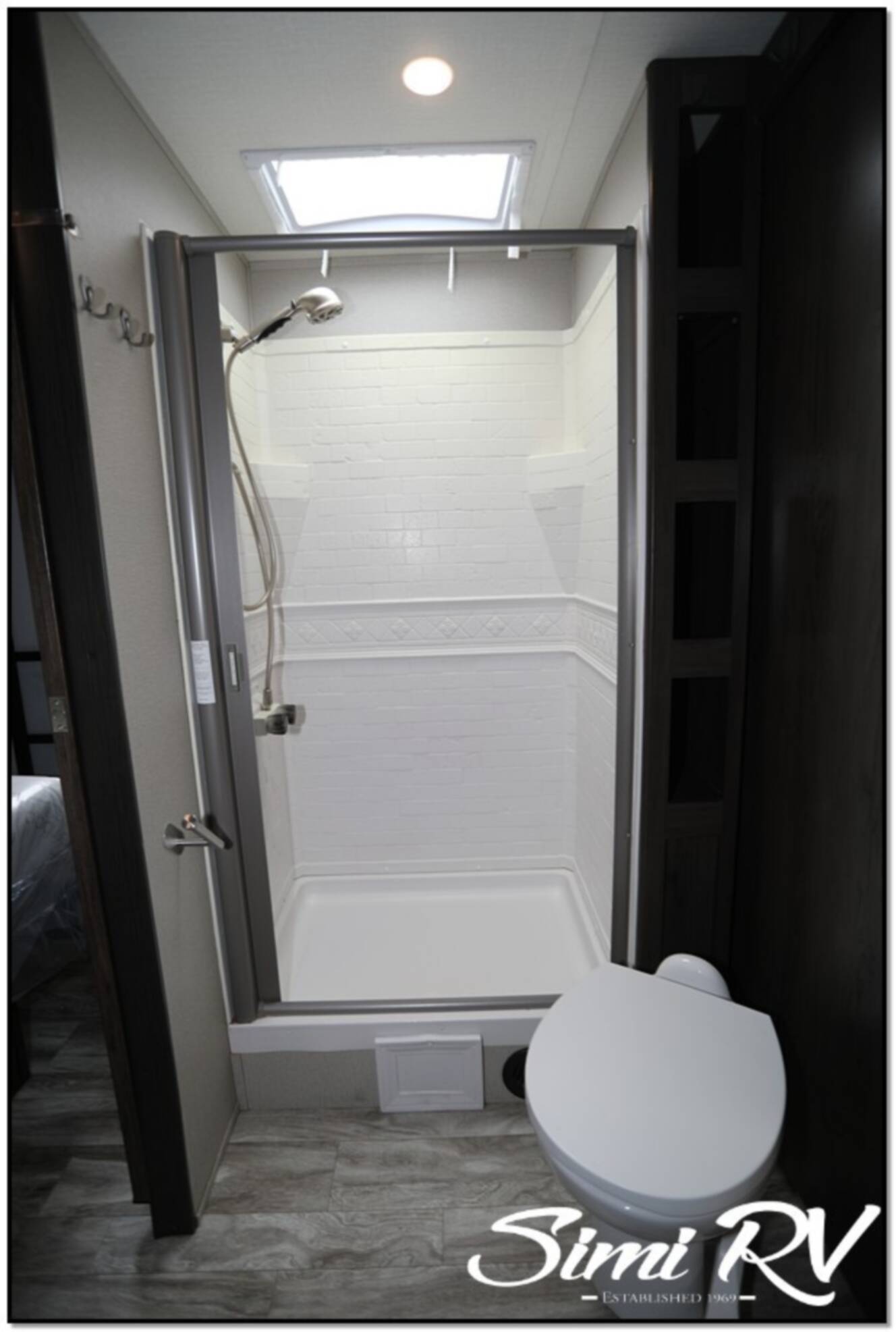 A photo of this 2021 Grand Design Transcend 32BHS