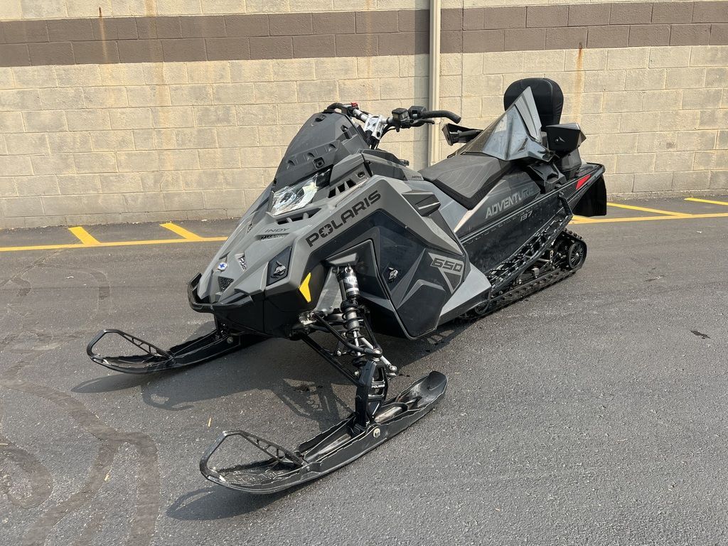 2024 Polaris® 650 Indy Adventure 137 Gloss Black 650 137 in brighton MI