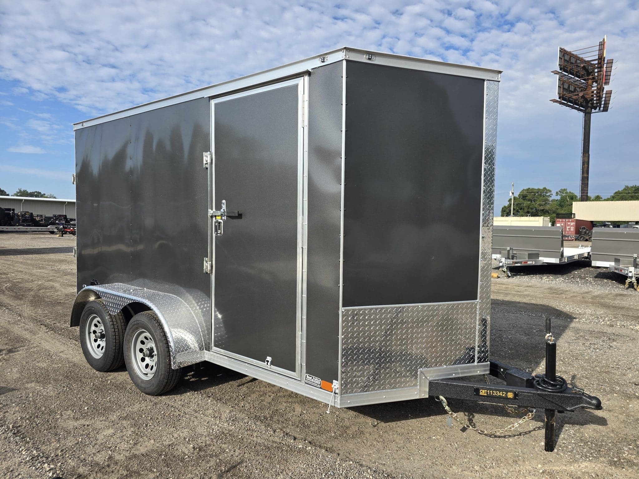 2026 Covered Wagon Trailers 6x12 Single Axle Enclosed Trailer With Ramp Door in Byron, GA