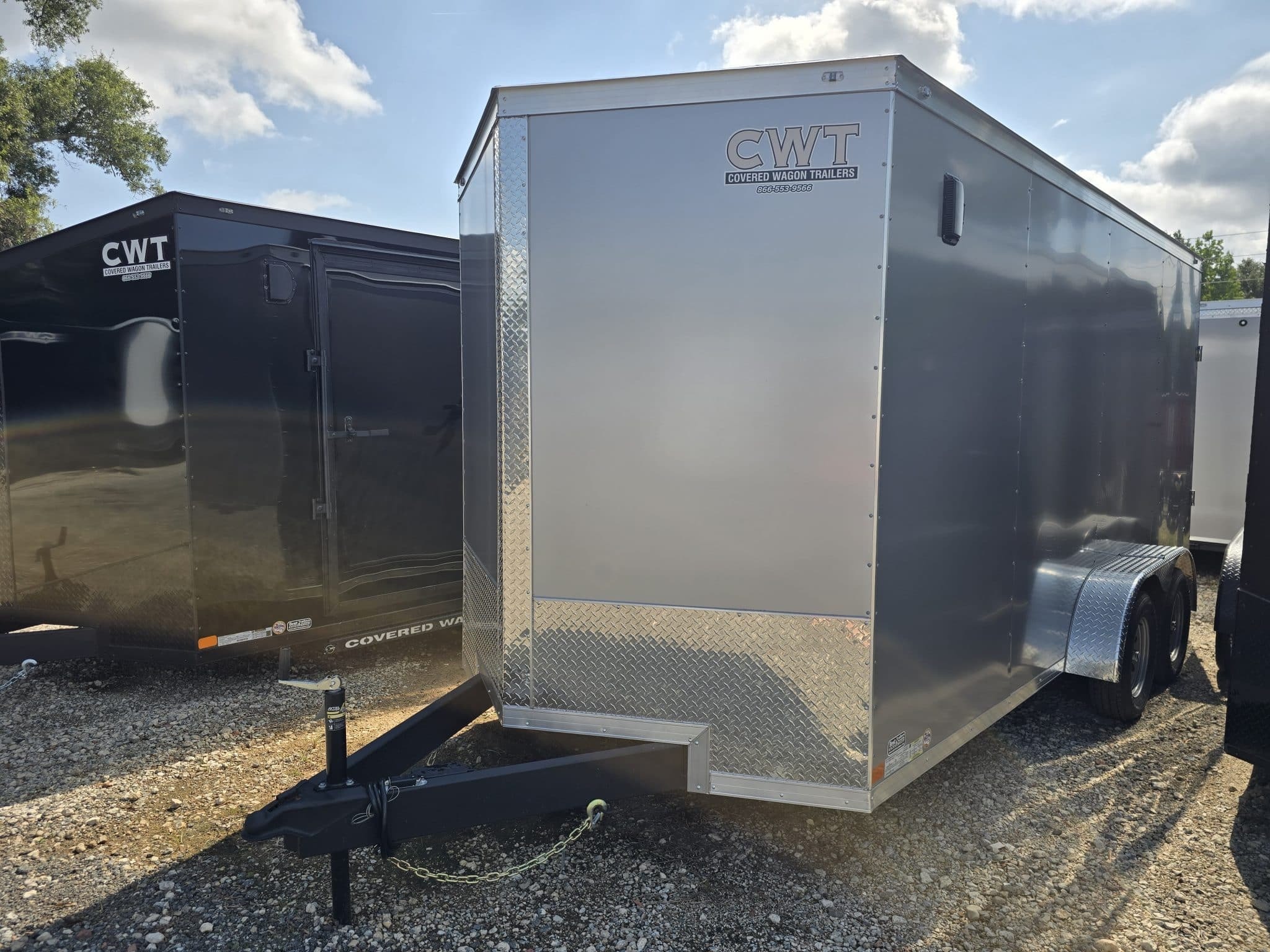 2026 Covered Wagon Trailers 7X16 Tandem Axle 7K Enclosed Cargo Trailer in Byron, GA