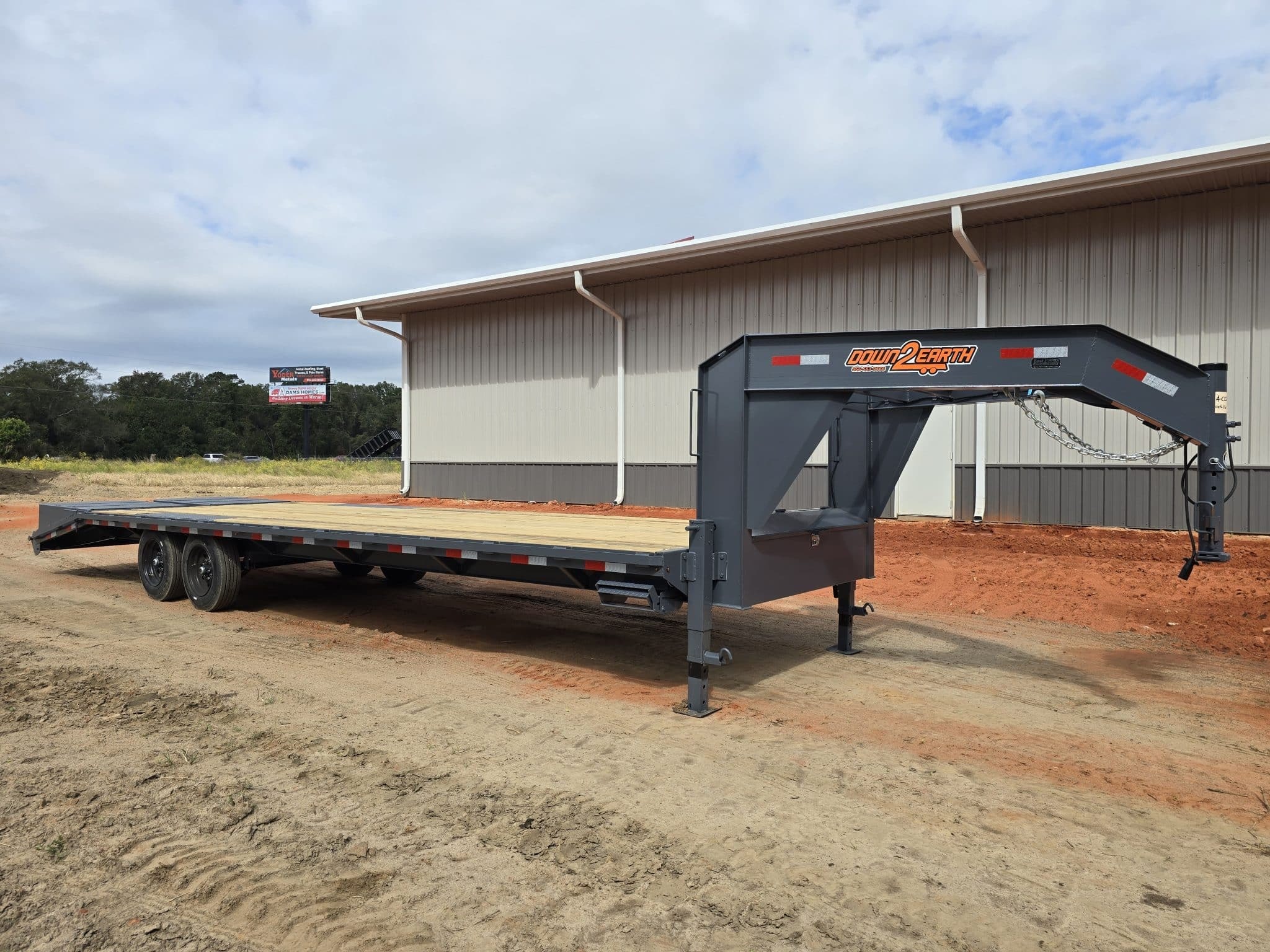2026 Down 2 Earth Trailers 8.5x30 Deck Over Gooseneck Equipment Trailer in Byron, GA