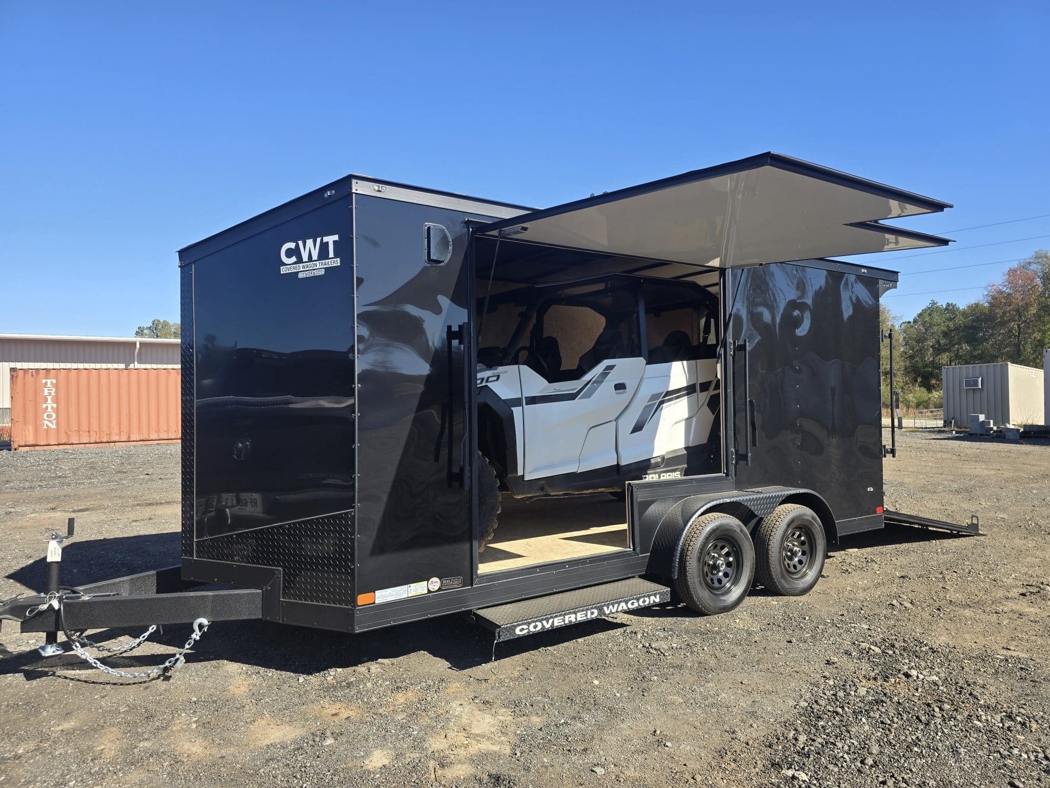 2026 Covered Wagon Trailers 7x16 Enclosed UTV Hauler in Byron, GA