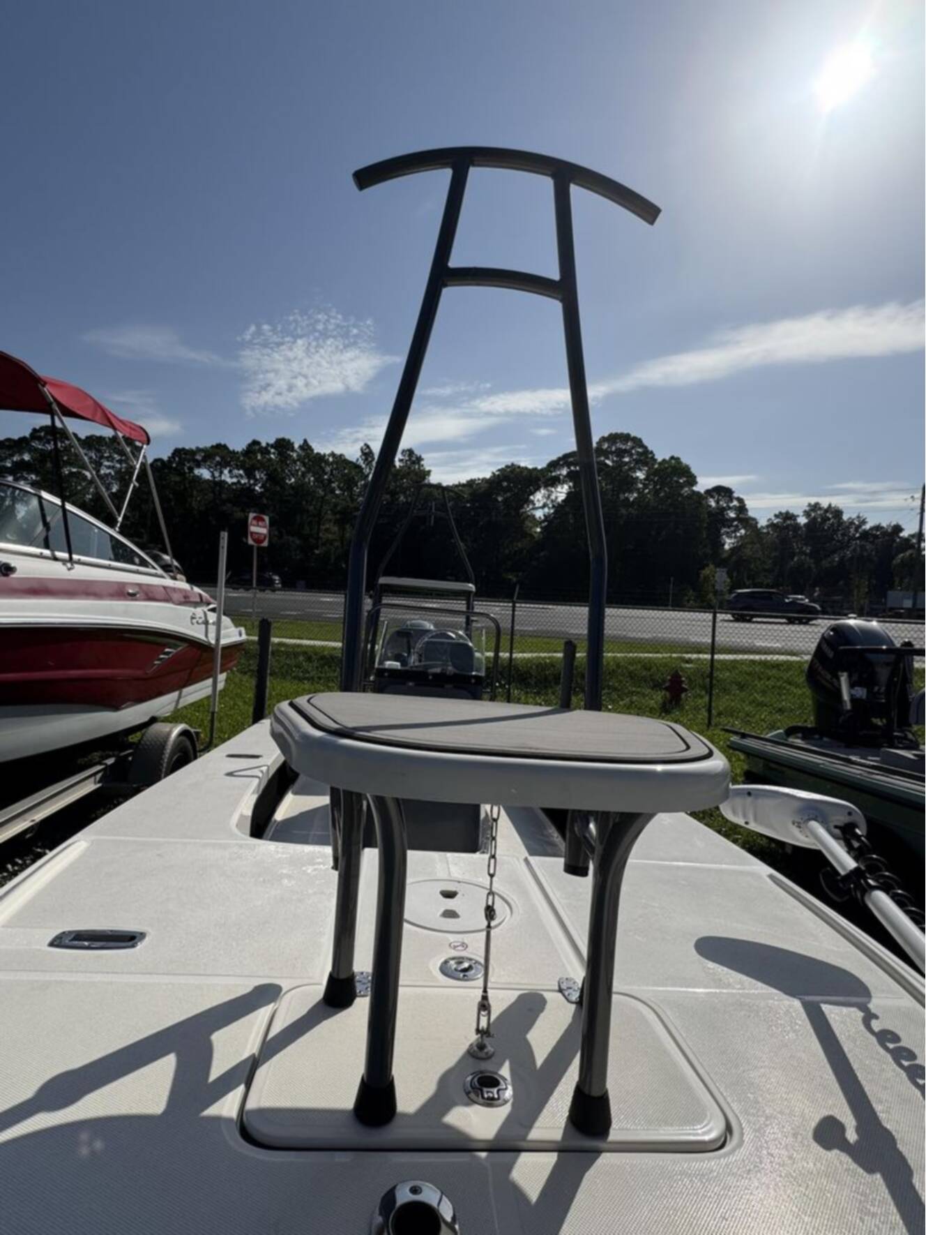 A photo of this 2024 Spyder Boats Flicker FX17