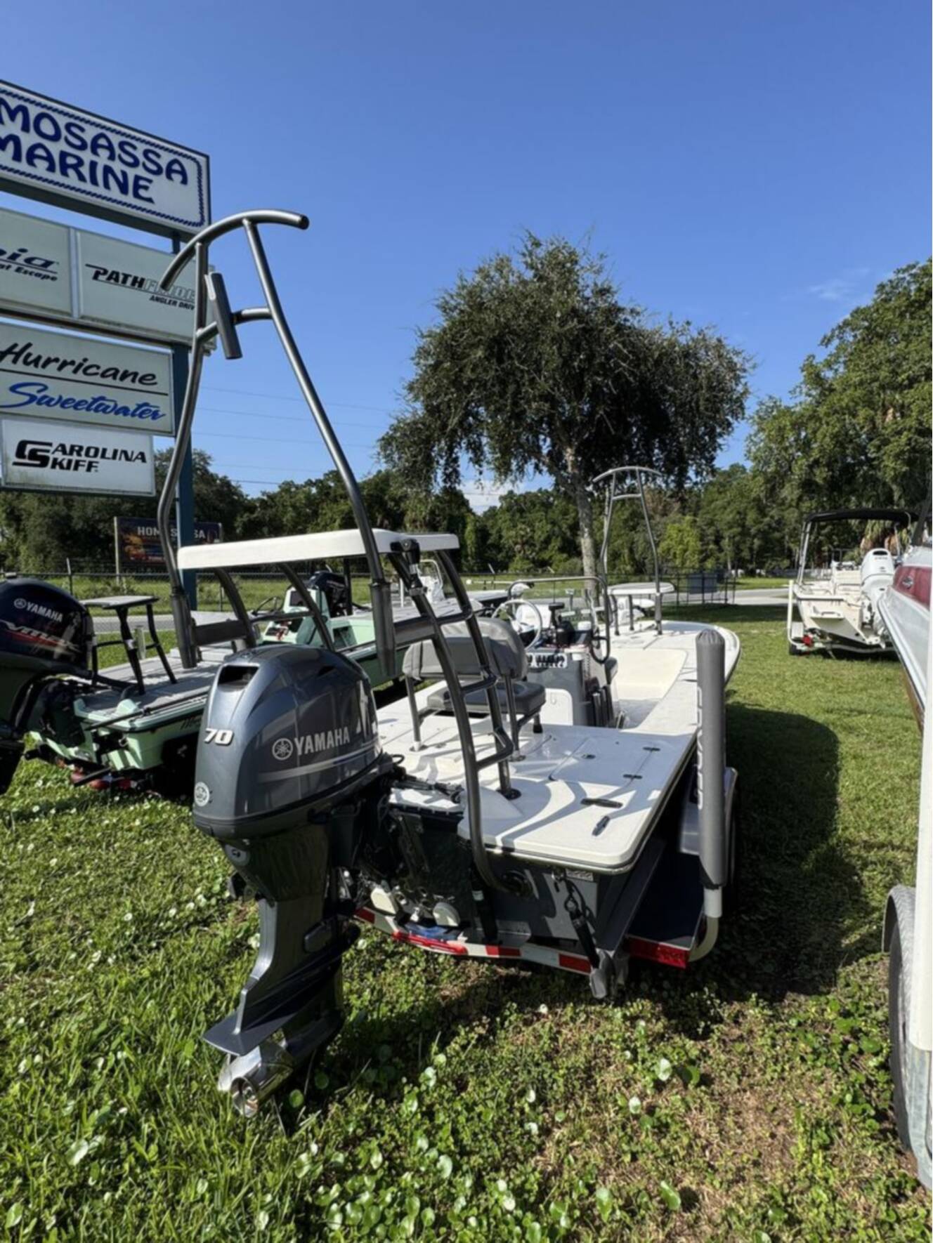 A photo of this 2024 Spyder Boats Flicker FX17