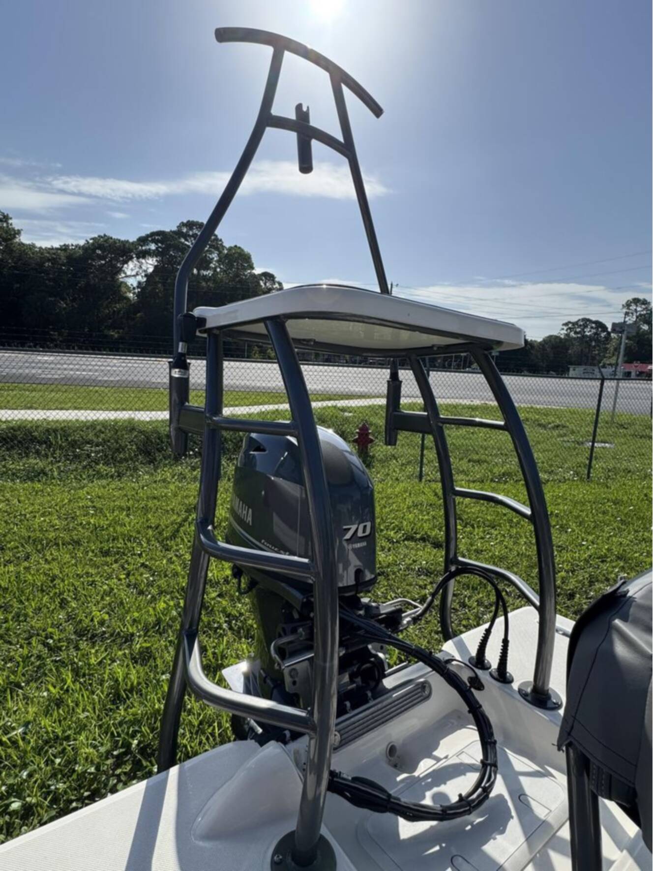 A photo of this 2024 Spyder Boats Flicker FX17