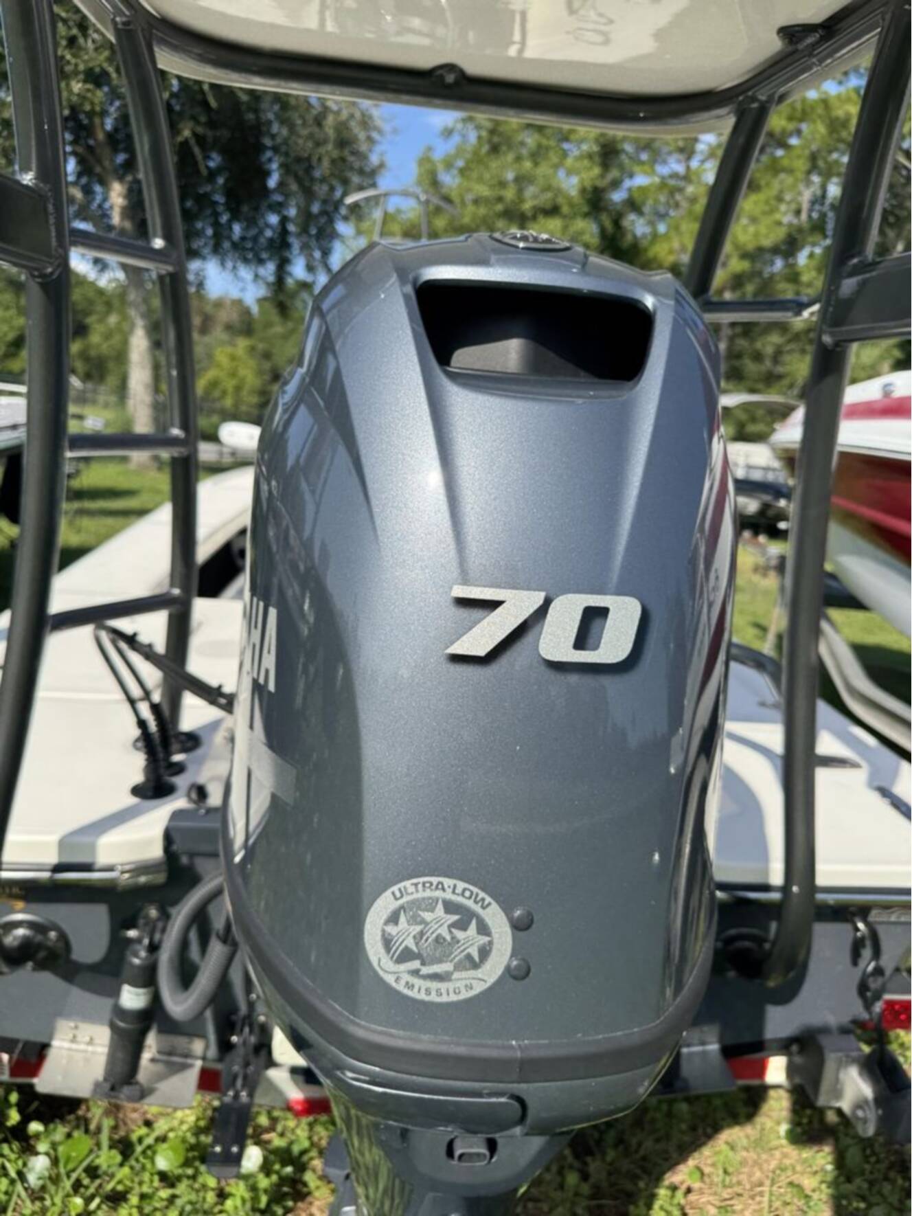 A photo of this 2024 Spyder Boats Flicker FX17