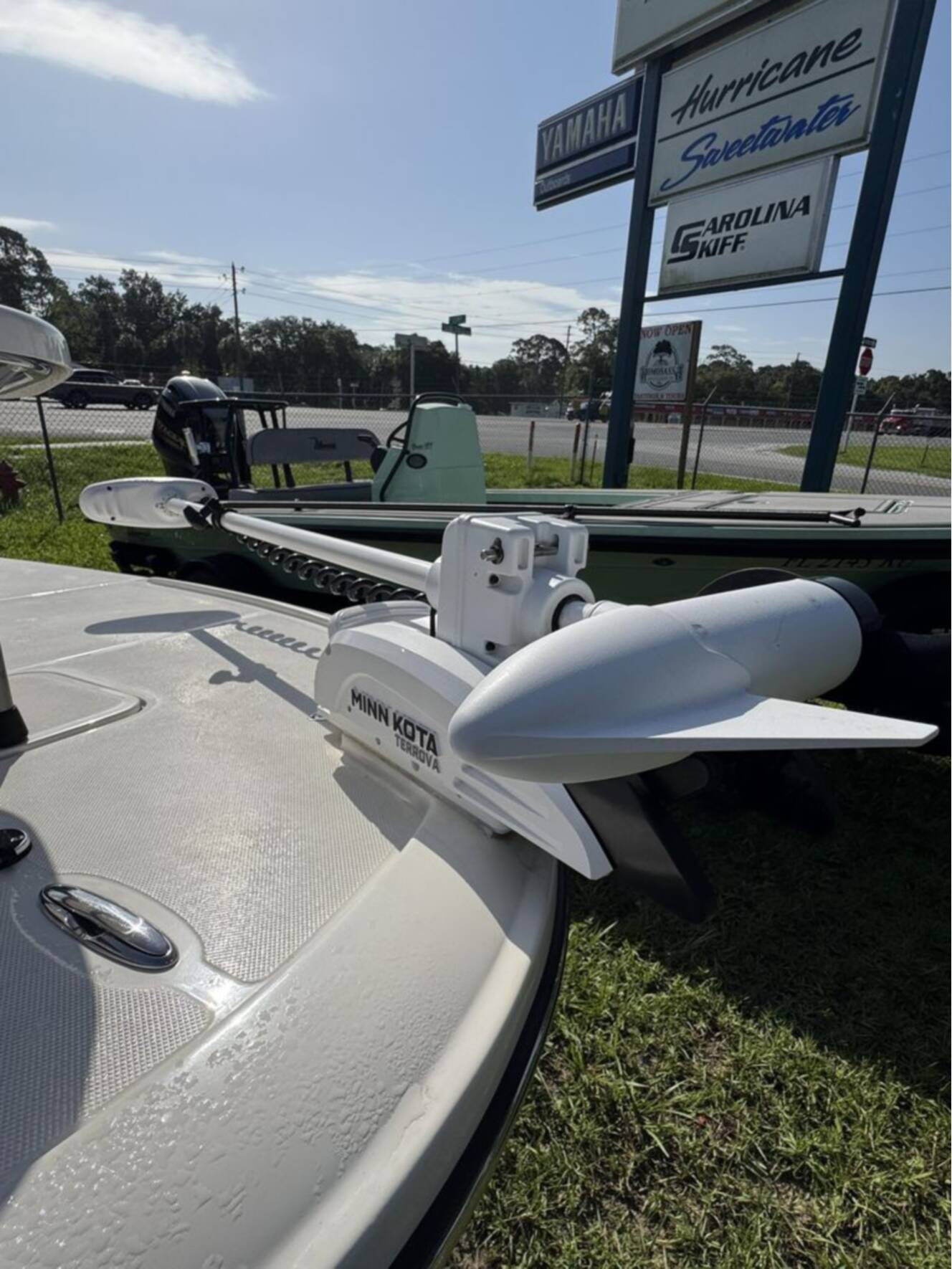 A photo of this 2024 Spyder Boats Flicker FX17