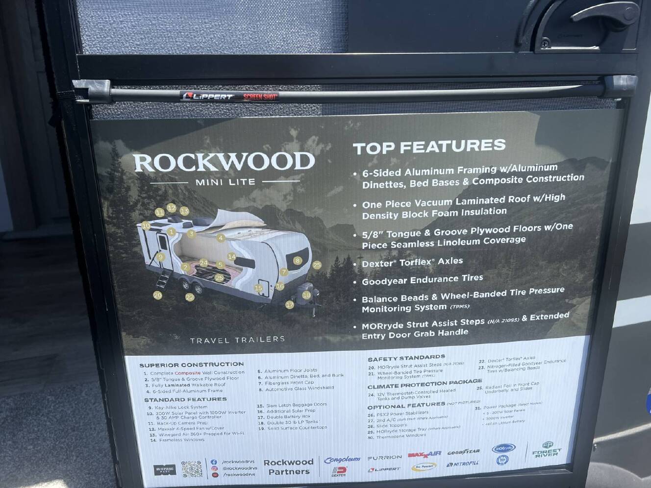 A photo of this 2026 Forest River Rv Rockwood Mini Lite 2515S