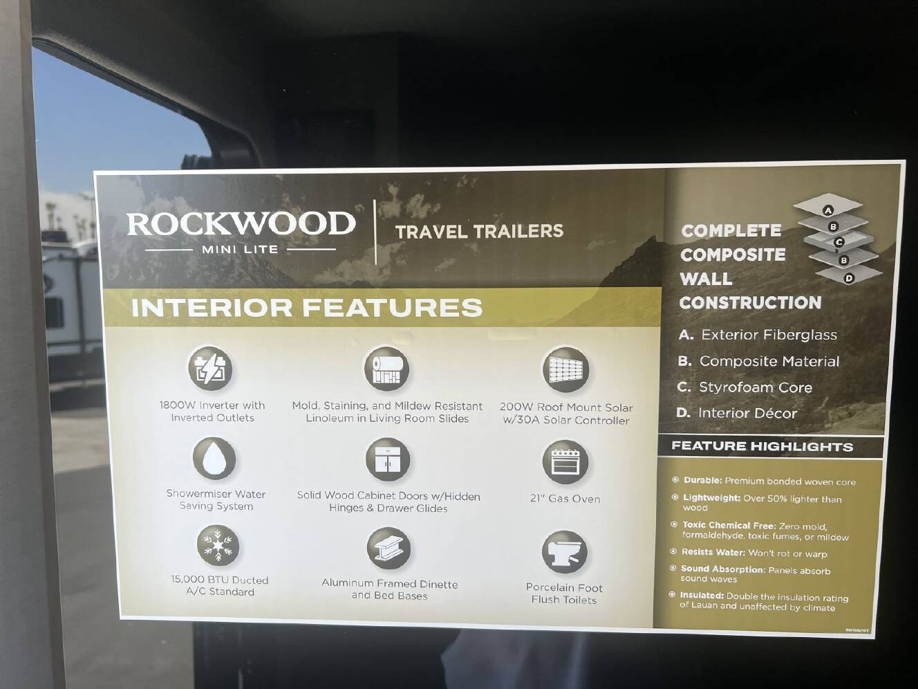 A photo of this 2026 Forest River Rv Rockwood Mini Lite 2515S