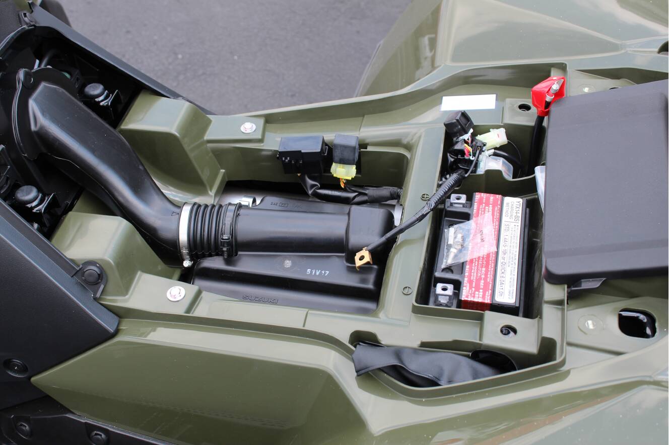 A photo of this 2026 Suzuki KingQuad 400ASi