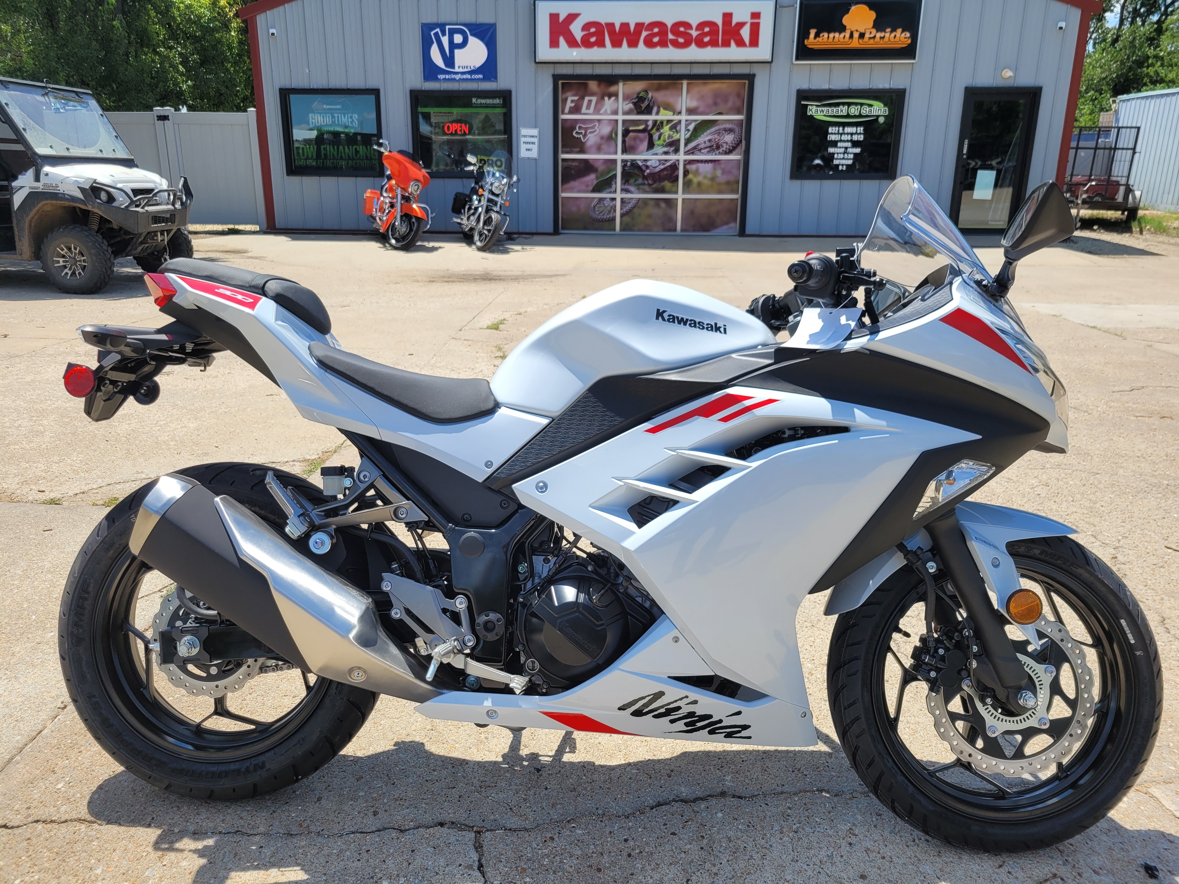 2026 Kawasaki EX300 NINJA 300 ABS ABS in Salina, KS