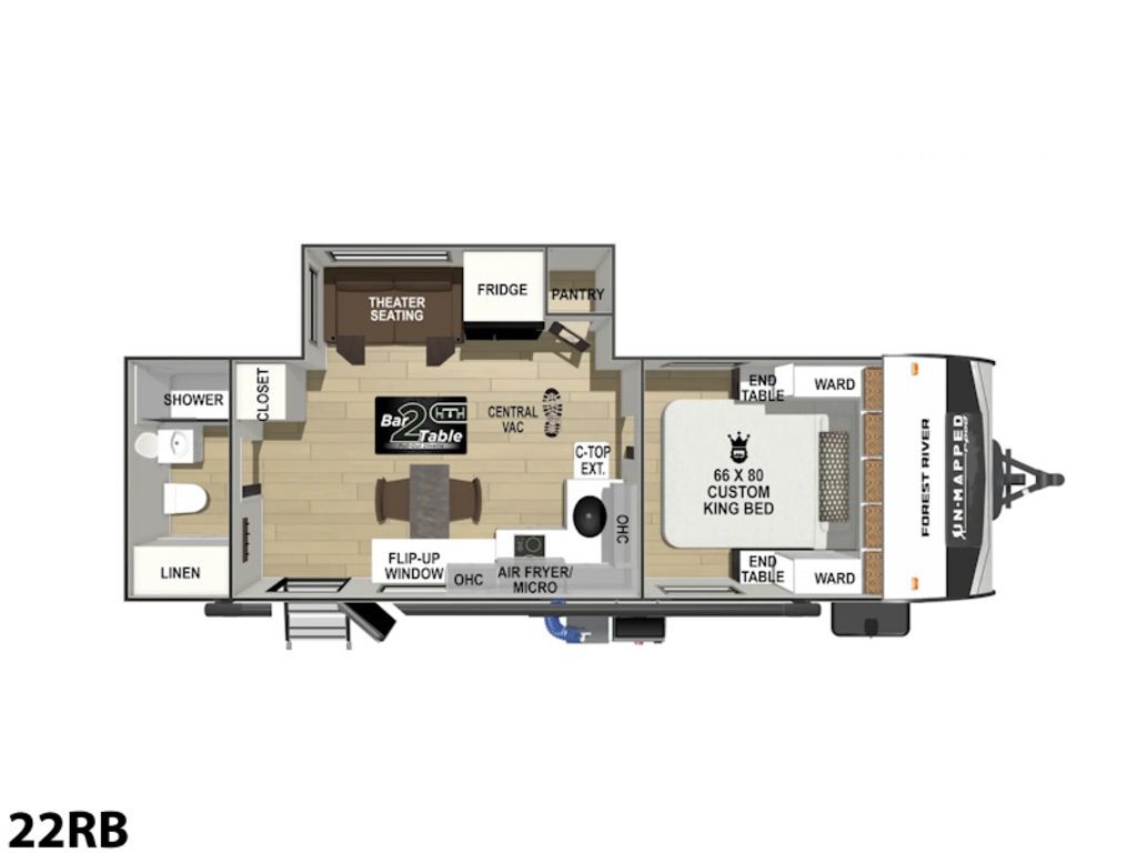 2026 Forest River R-Pod Un-Mapped 22RB in albemarle NC