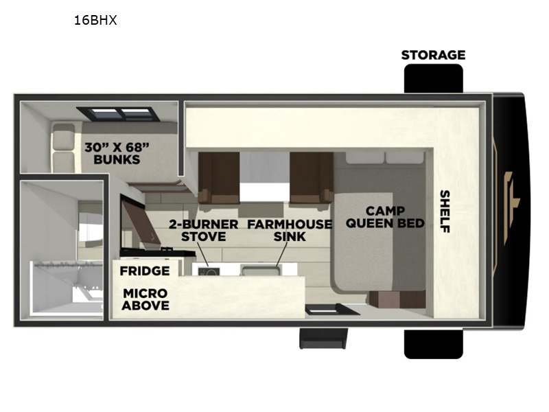 2026 Forest River Rv Avenger 16BHX in hayden ID