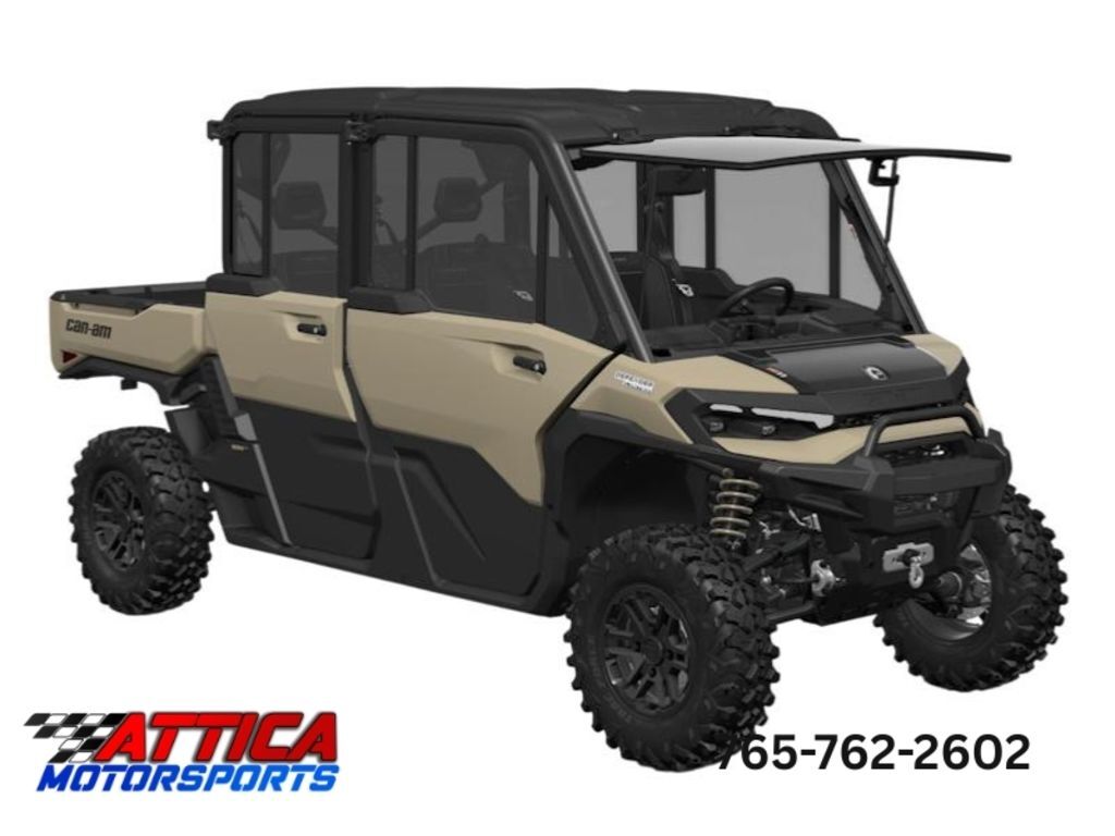 2026 Can-Am Defender MAX Limited HD11 Desert Tan & Carbon Black in attica IN