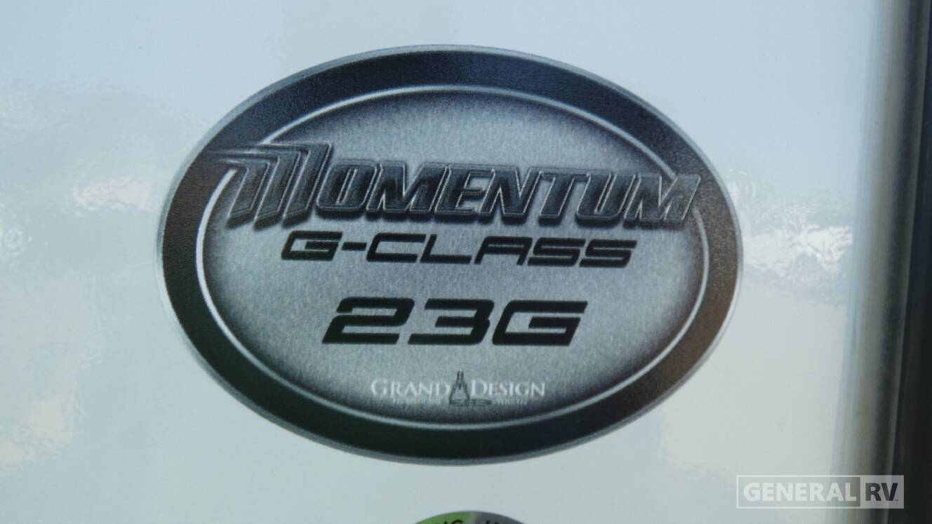 A photo of this 2023 Grand Design Momentum G-Class 23G