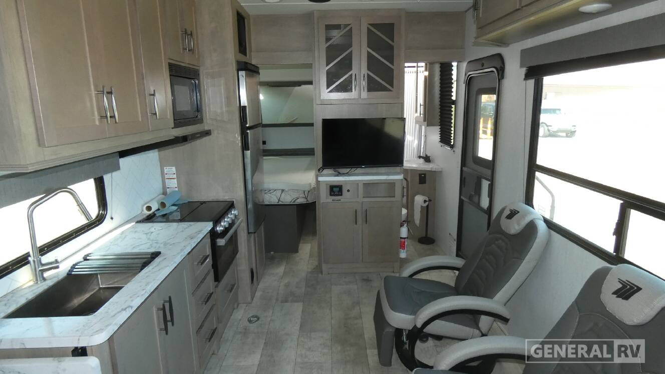 A photo of this 2023 Grand Design Momentum G-Class 23G