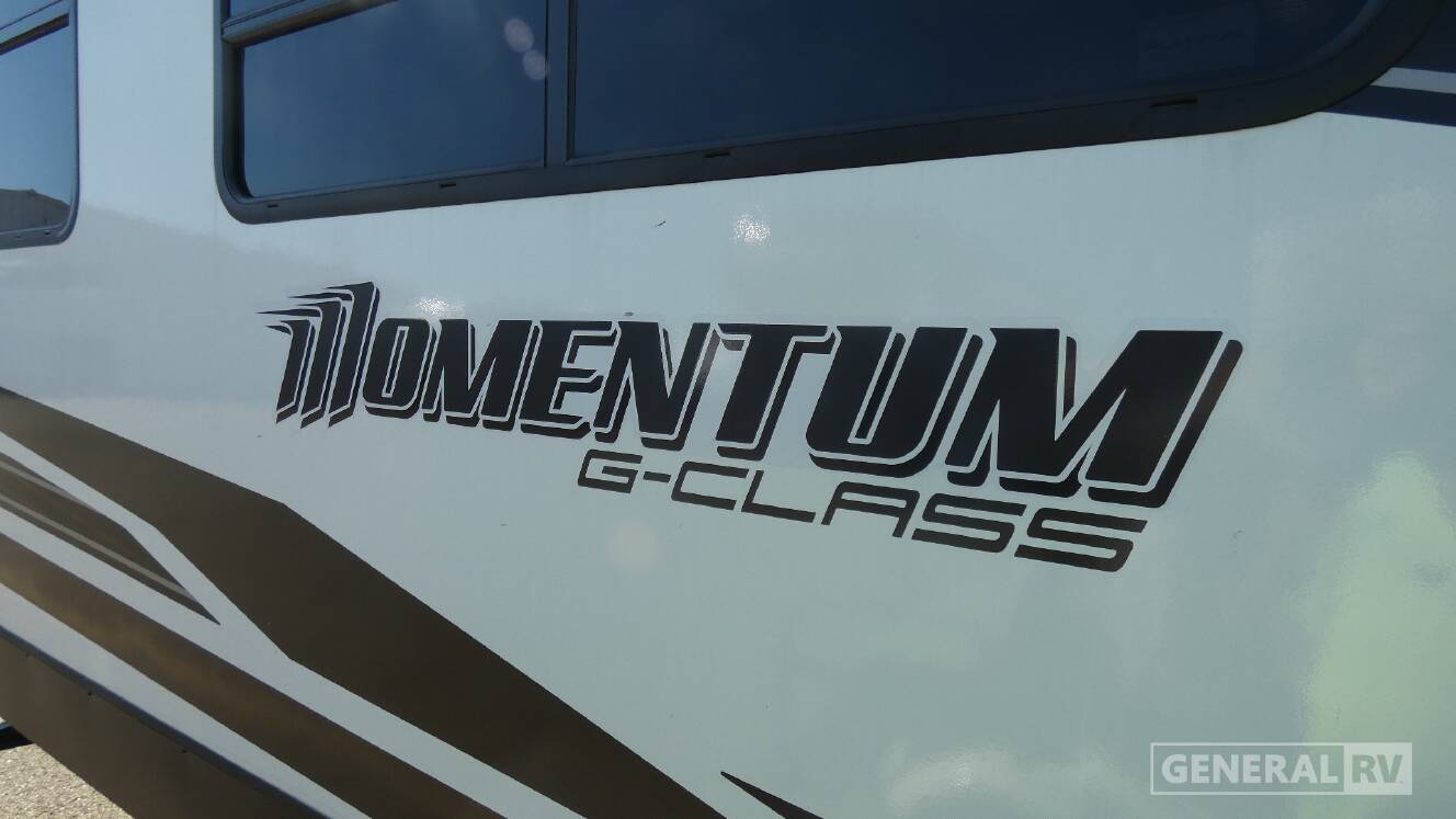 A photo of this 2023 Grand Design Momentum G-Class 23G