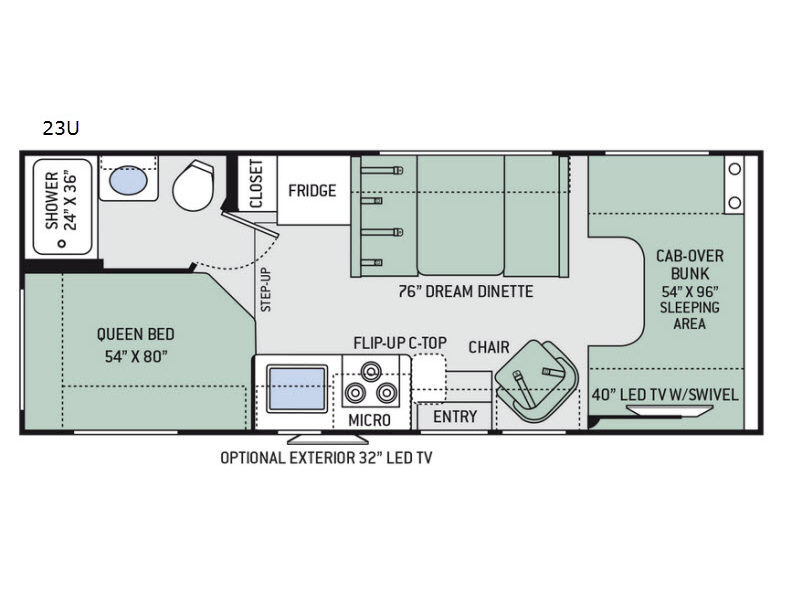 2018 Thor Motor Coach Four Winds 23U in bozeman MT