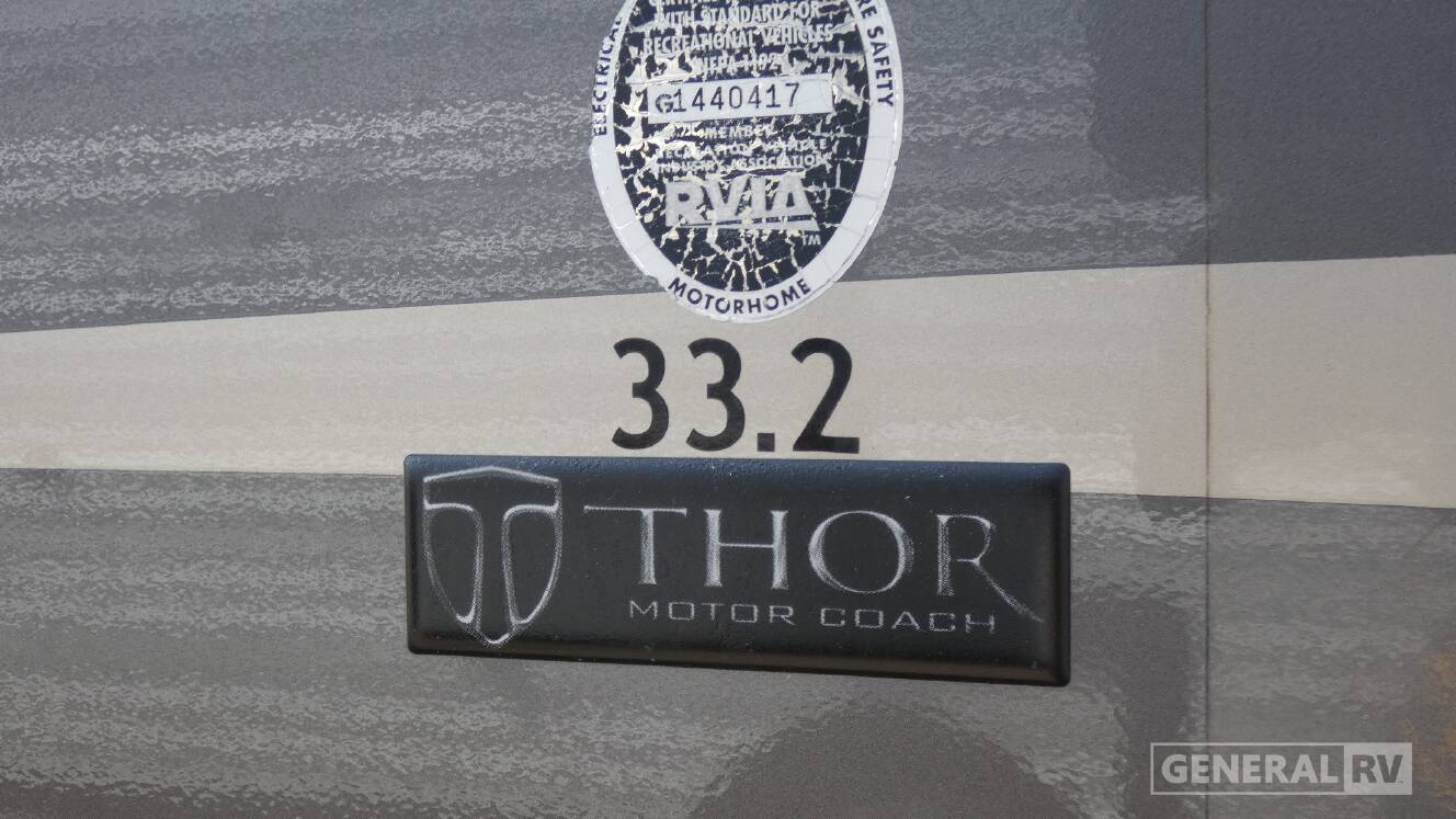 A photo of this 2014 Thor Motor Coach PALAZZO 33.2