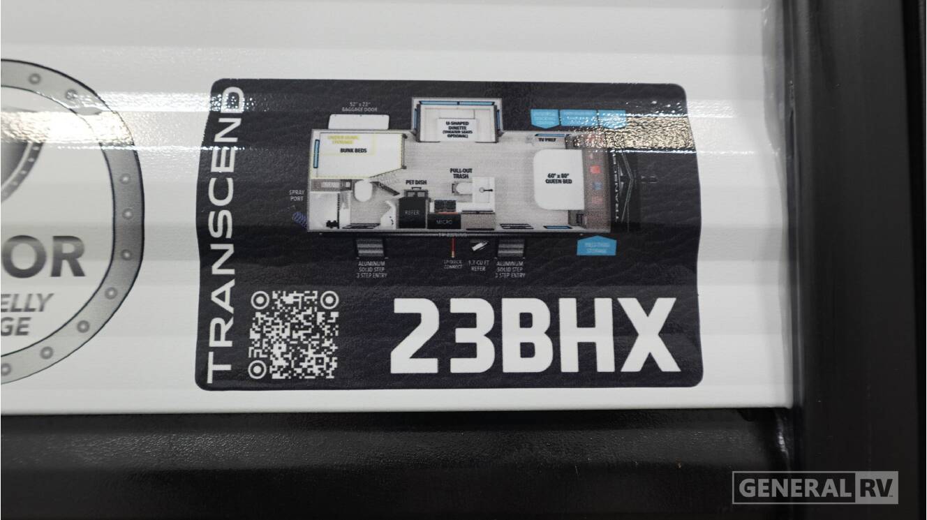 A photo of this 2027 Grand Design TRANSCEND-X 23BHX