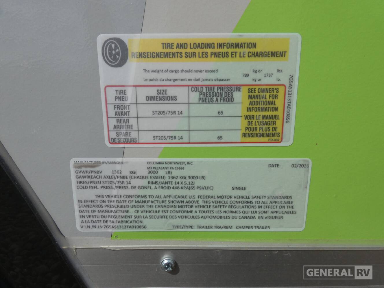 A photo of this 2026 Aliner Scout Lite Std. Model