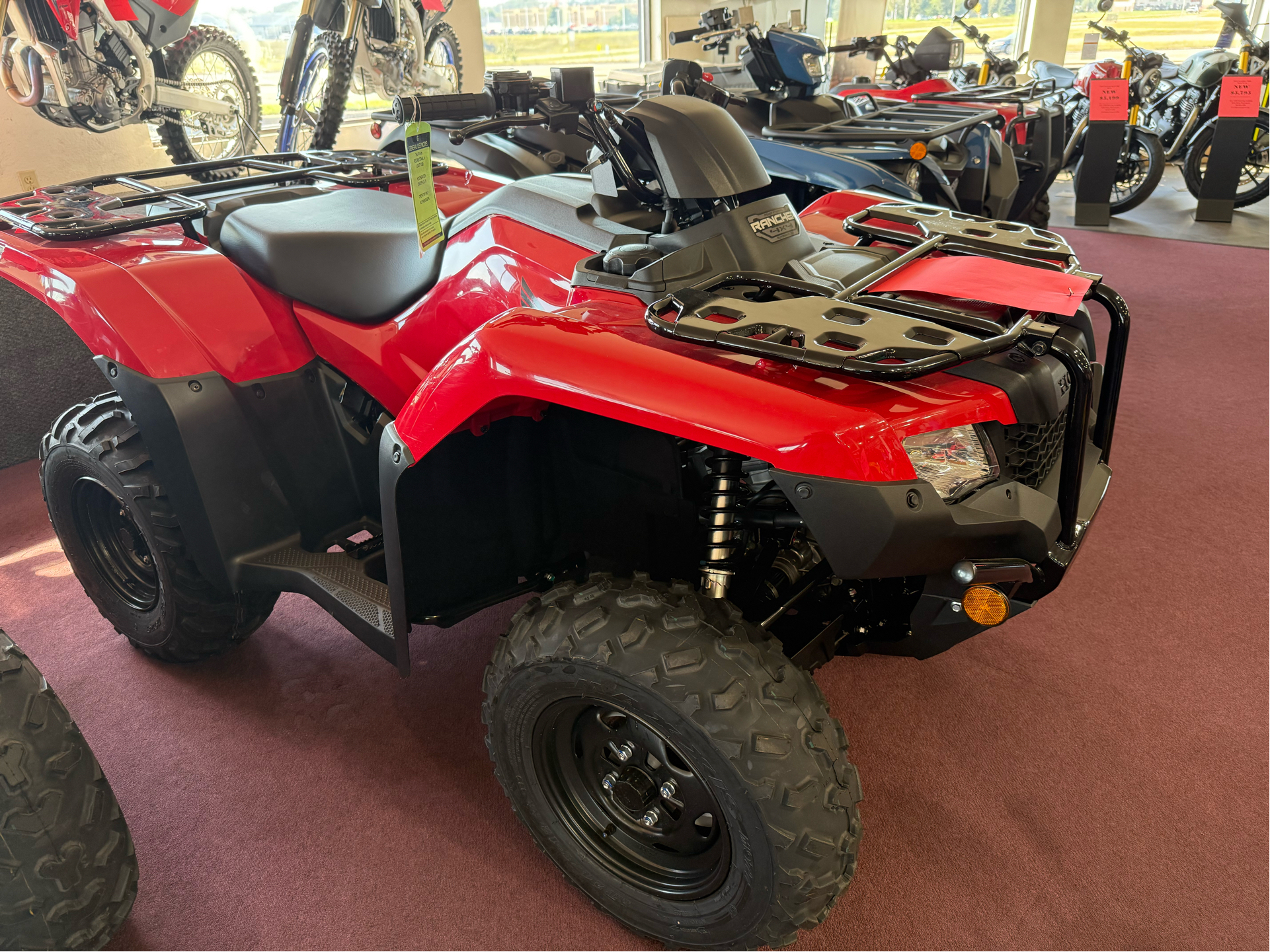 2025 Honda FourTrax Rancher 4x4 Automatic DCT IRS EPS 4X4 AT DCT IRS EPS in belle plaine MN