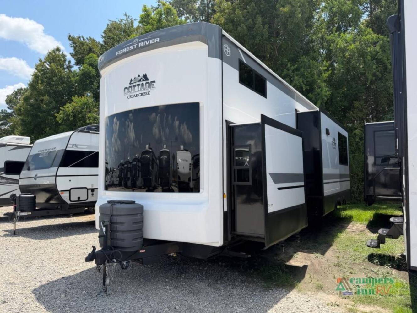 A photo of this 2026 Forest River Rv Cedar Creek Cottage 40CBK