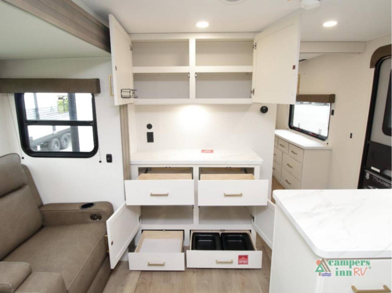 A photo of this 2027 Grand Design Transcend Xplor 335BHT