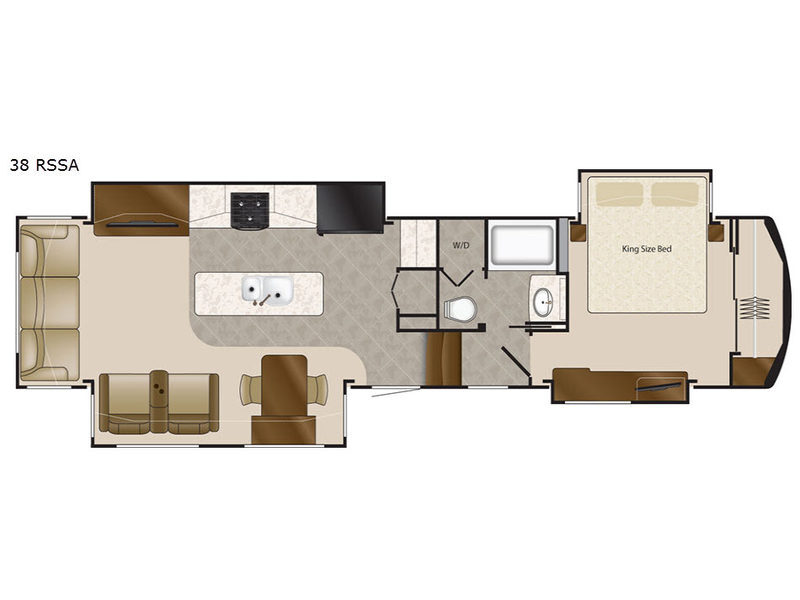 2017 DRV LUXURY SUITES Mobile Suites 38 RSSA in west tawakoni TX
