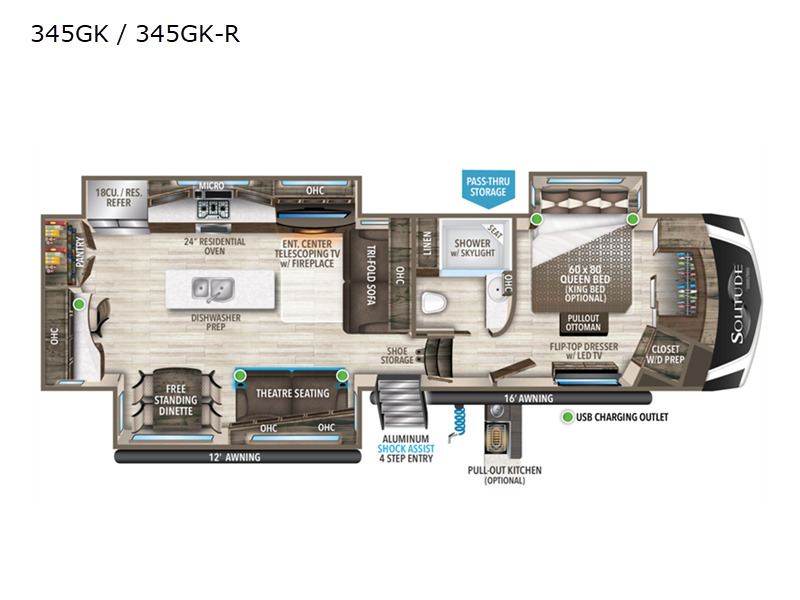 2022 Grand Design Solitude 345GK in willis TX