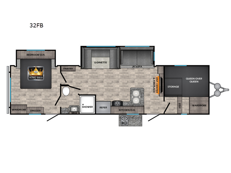2022 Crossroads Rv Volante 32FB VL32FB in amarillo TX