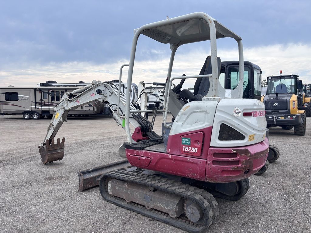 2020 Takeuchi PreOwned Takeuchi TB230 Excavator w/24.4 HP, Blade & Bu in Turner, ME