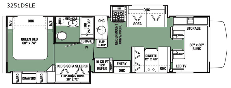 2020 Forest River Rv Forester LE 3251DS in chatsworth GA